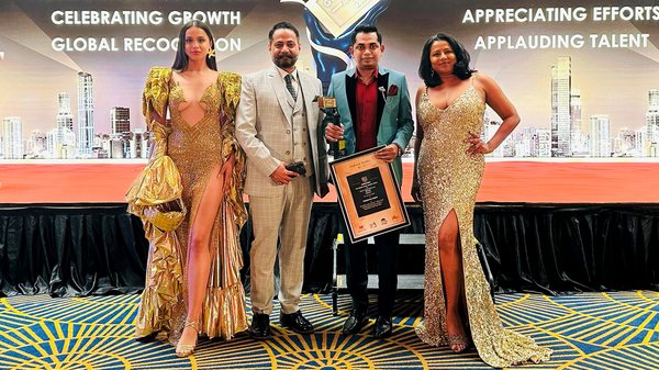 Golden Brick Award 2025 presentation in Dubai